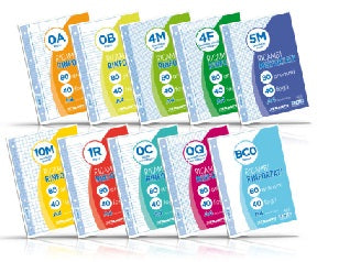 BLASETTI Ricambio Rinforzato . A5 1r 80 Gr 40 Fogli