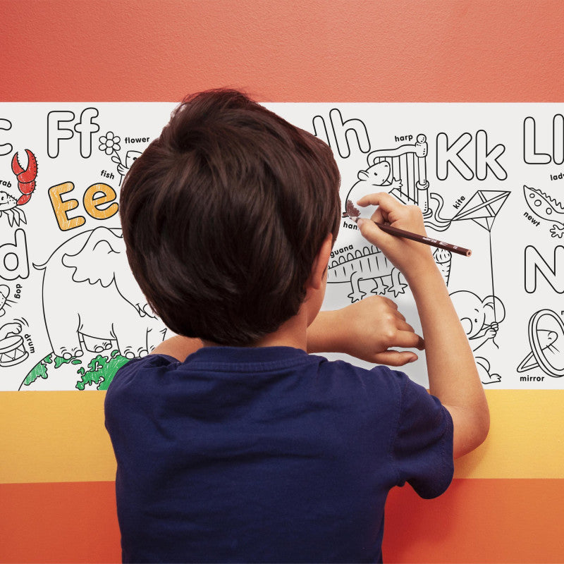 COLORING ROLL + 8 MATITE ABC