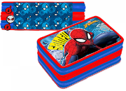 Astuccio 3 zip Spiderman  Premium