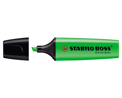 Evidenziatore Stabilo Boss Original verde - tratto 2-5 mm  - 1 PEZZO