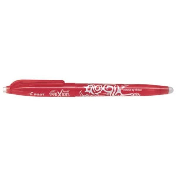 Penna  Pilot Frixion con cappuccio  ROSSO (Conf. 12 pezzi)