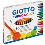 Pennarelli lavabili Giotto Turbo Color 36 pezzi